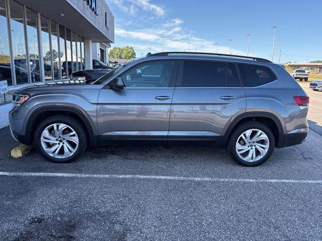 used 2021 Volkswagen Atlas car, priced at $24,750