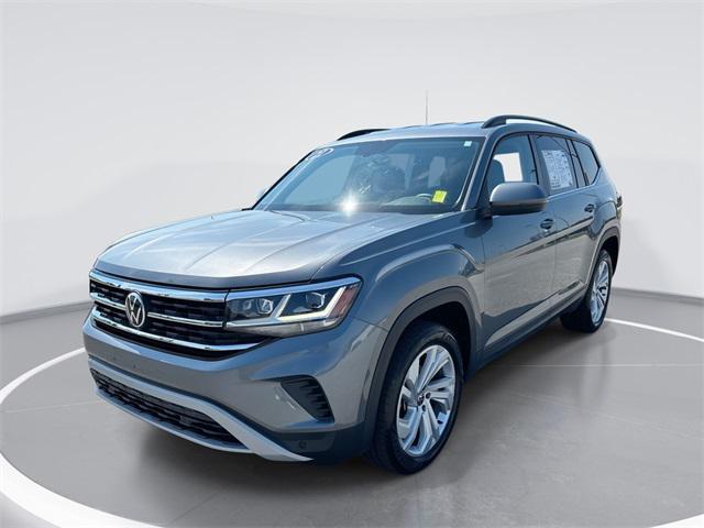 used 2021 Volkswagen Atlas car, priced at $23,999