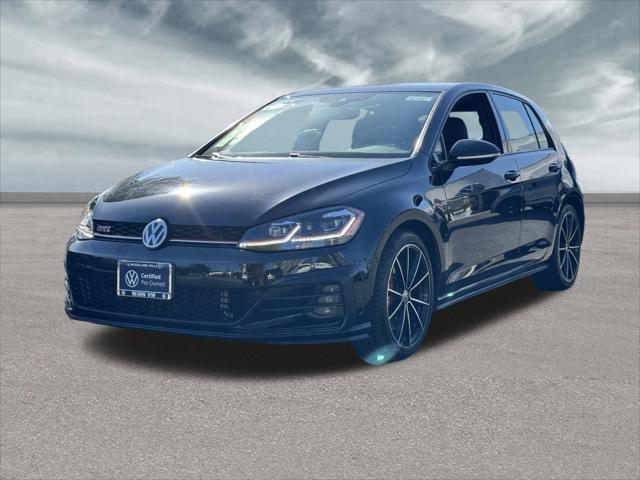 used 2021 Volkswagen Golf GTI car, priced at $28,995