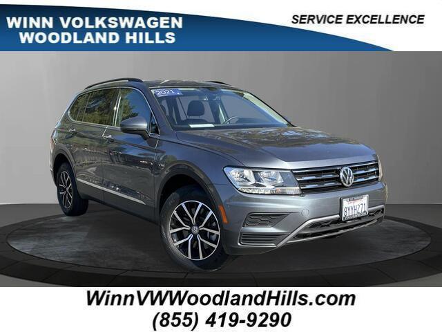 used 2021 Volkswagen Tiguan car, priced at $20,995