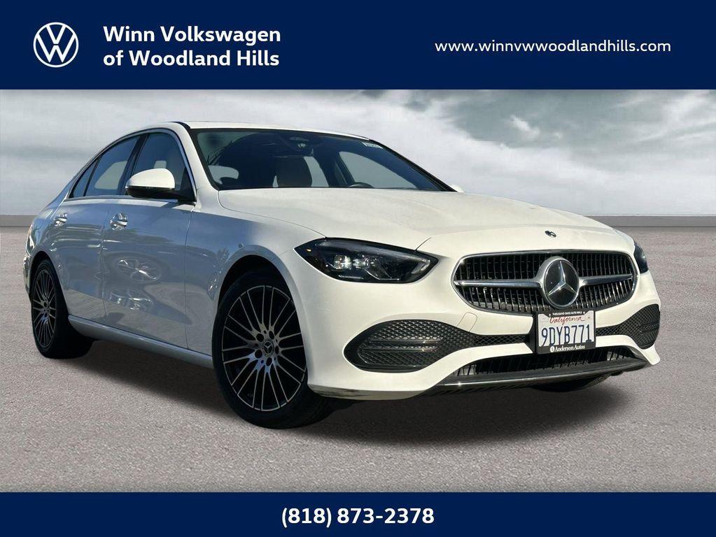 used 2023 Mercedes-Benz C-Class car, priced at $33,995