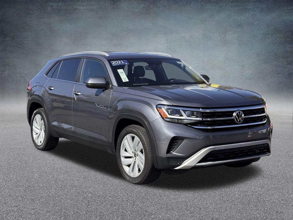 used 2021 Volkswagen Atlas Cross Sport car, priced at $25,995