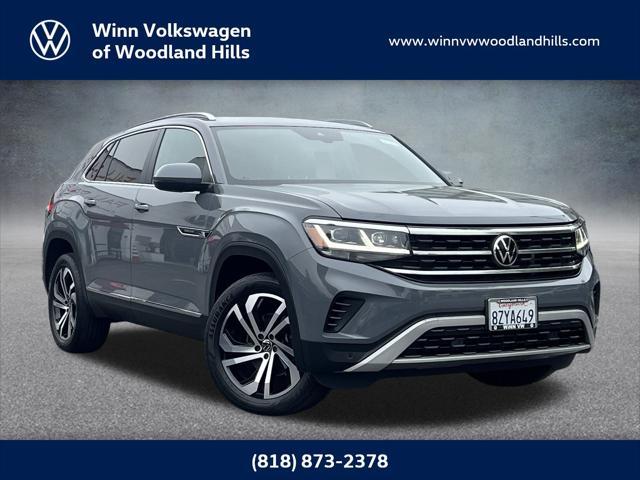used 2022 Volkswagen Atlas Cross Sport car, priced at $27,995