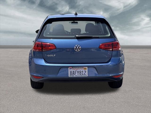 used 2016 Volkswagen e-Golf car, priced at $12,995