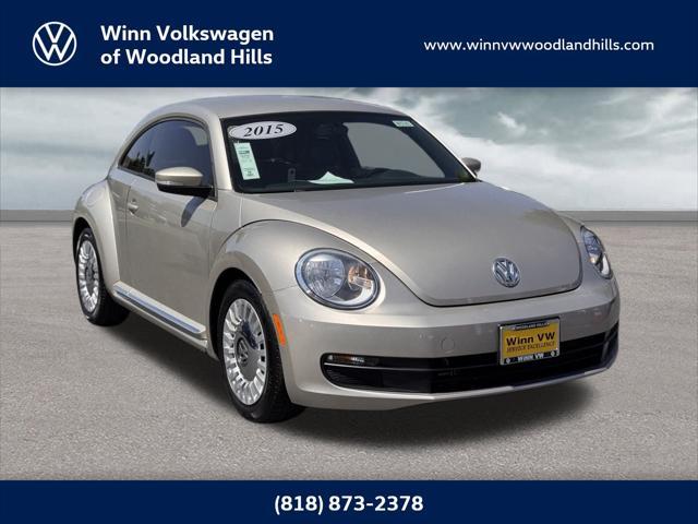 used 2015 Volkswagen Beetle car, priced at $14,995