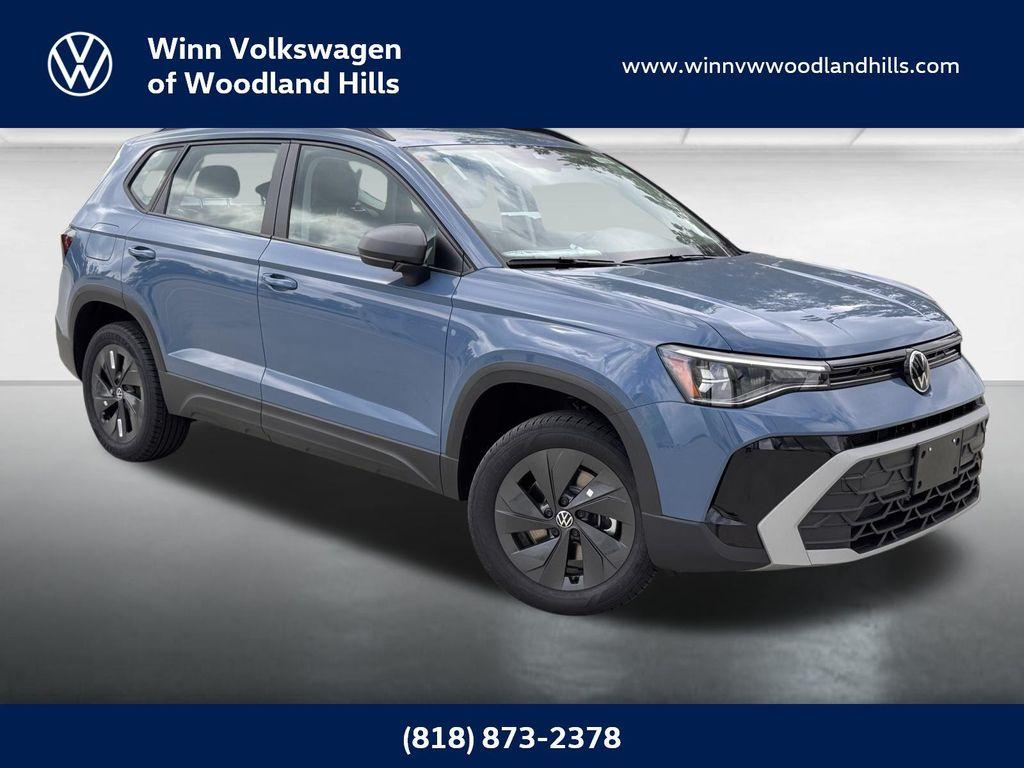new 2025 Volkswagen Taos car, priced at $27,521