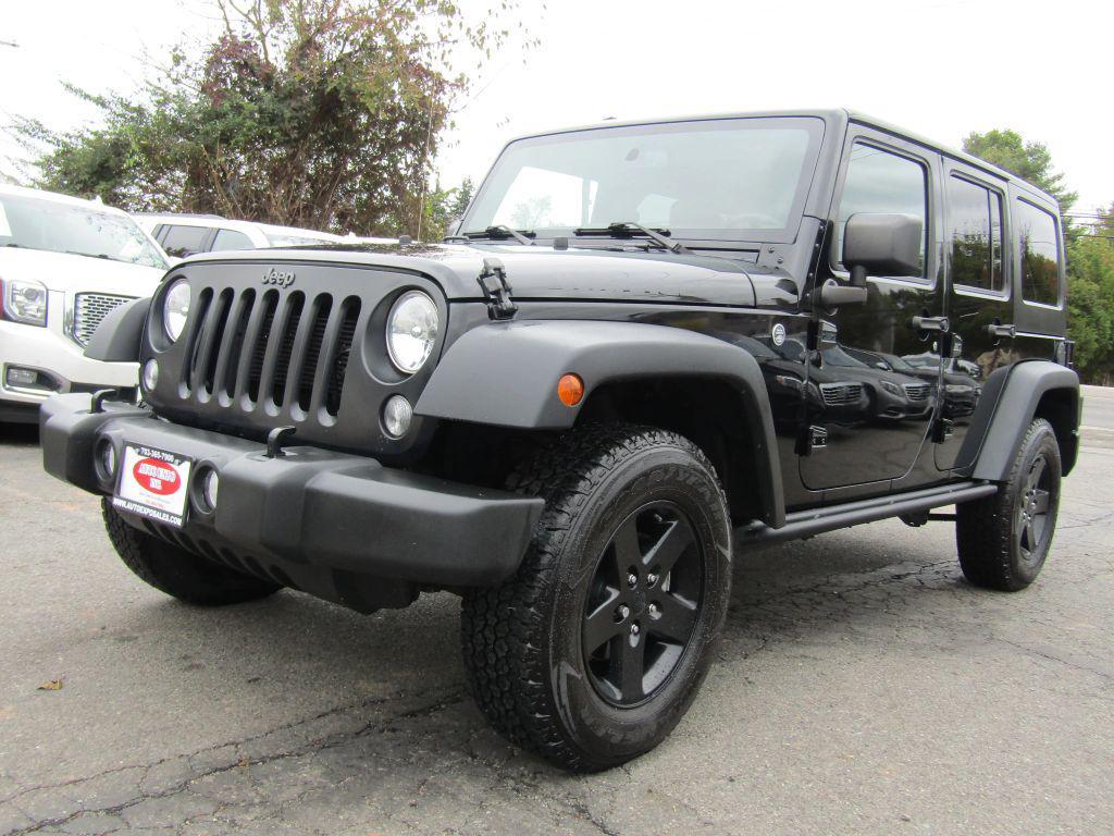 used 2016 Jeep Wrangler Unlimited car, priced at $17,495