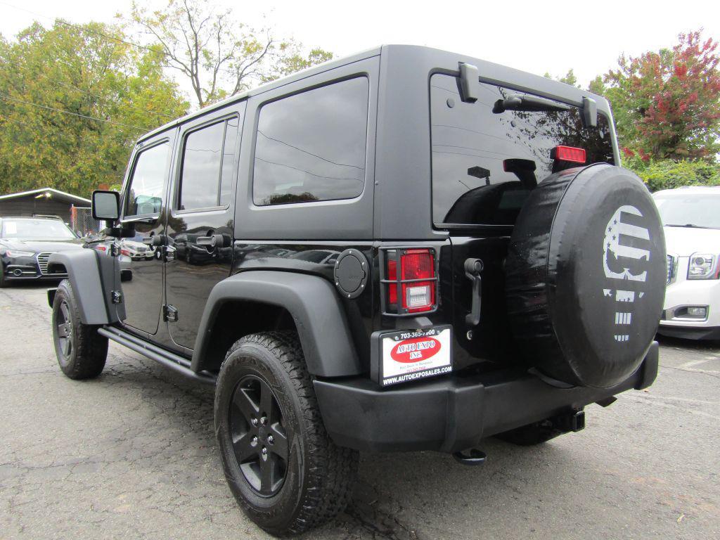 used 2016 Jeep Wrangler Unlimited car, priced at $17,495