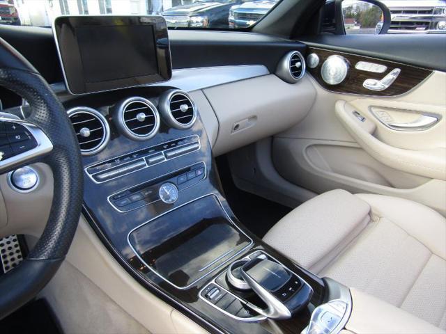 used 2018 Mercedes-Benz C-Class car, priced at $25,995