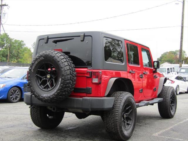 used 2014 Jeep Wrangler Unlimited car, priced at $17,795