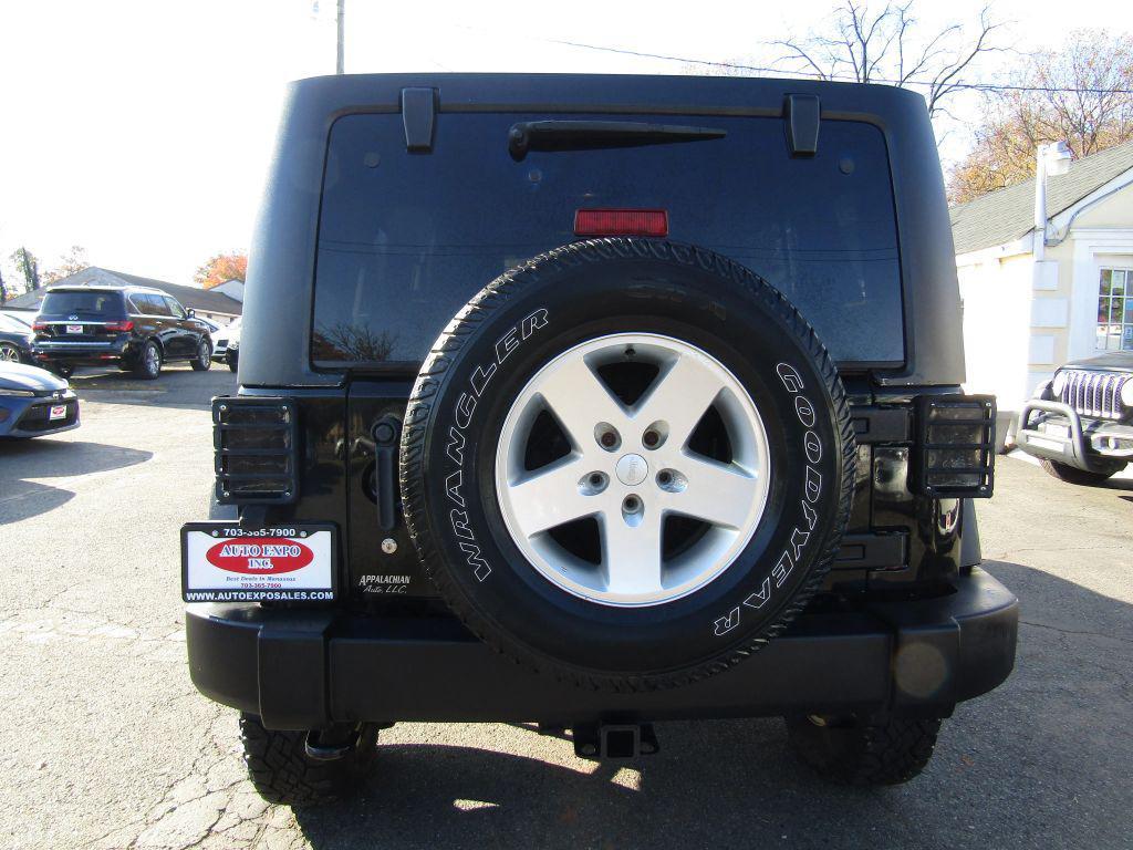 used 2012 Jeep Wrangler Unlimited car, priced at $11,995
