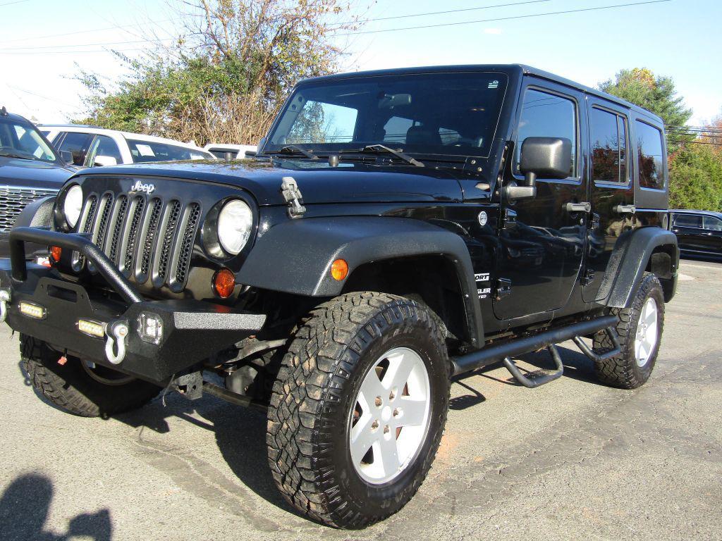 used 2012 Jeep Wrangler Unlimited car, priced at $11,995