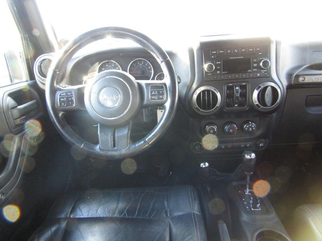 used 2012 Jeep Wrangler Unlimited car, priced at $11,995