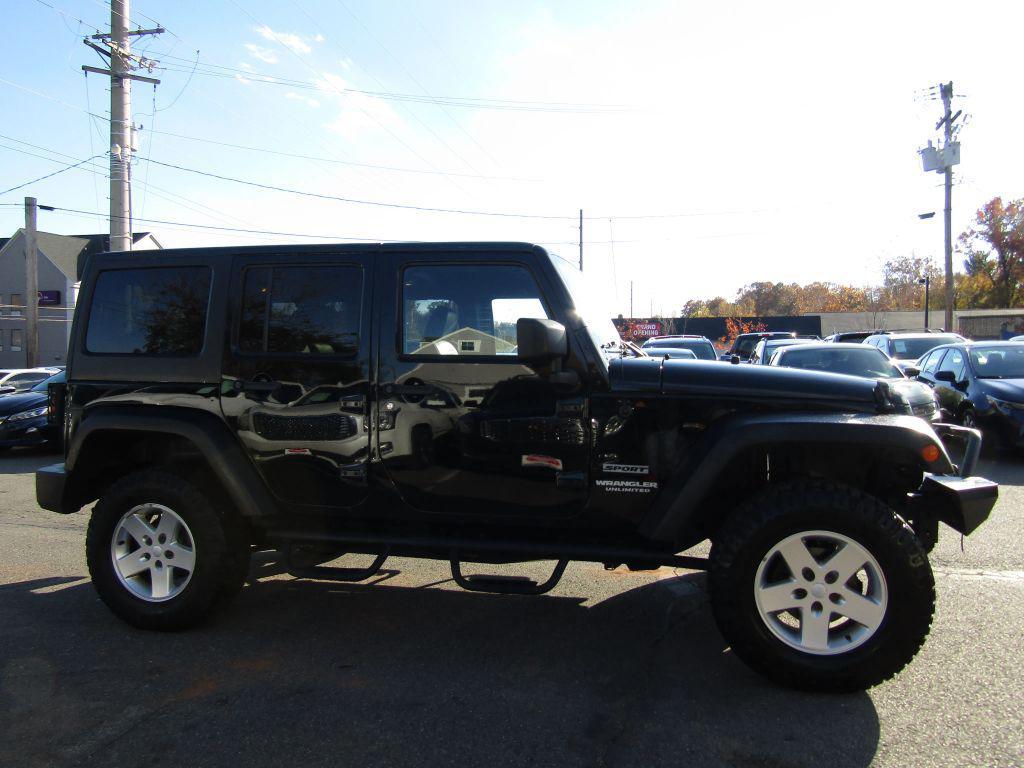 used 2012 Jeep Wrangler Unlimited car, priced at $11,995