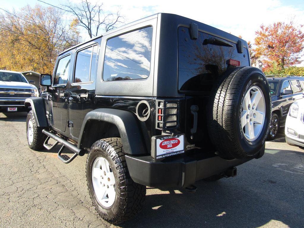 used 2012 Jeep Wrangler Unlimited car, priced at $11,995