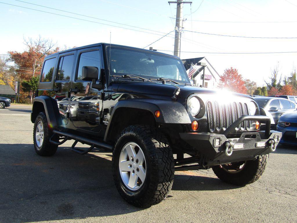used 2012 Jeep Wrangler Unlimited car, priced at $11,995