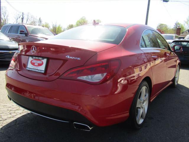 used 2015 Mercedes-Benz CLA-Class car, priced at $14,495