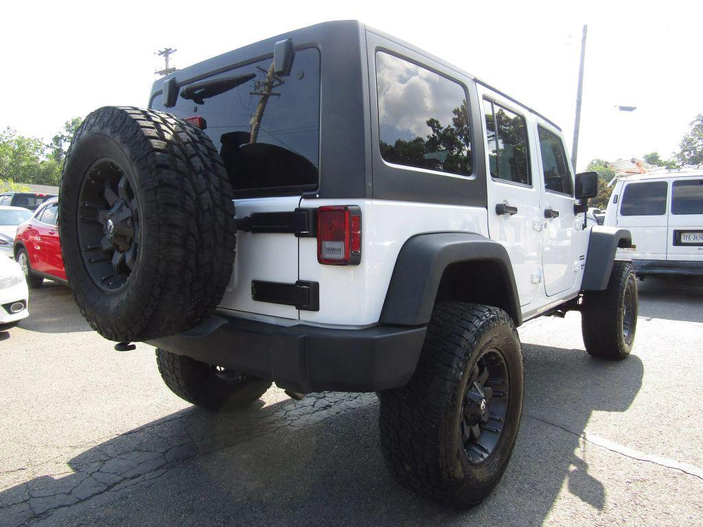 used 2014 Jeep Wrangler Unlimited car, priced at $16,495