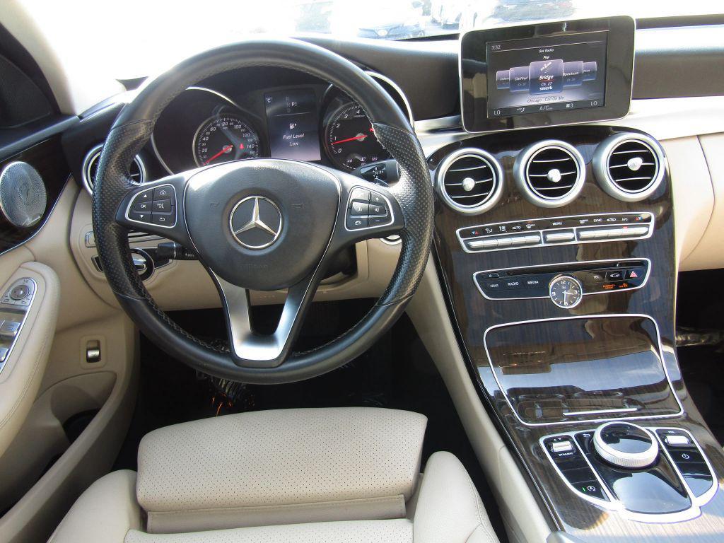 used 2017 Mercedes-Benz C-Class car, priced at $15,995