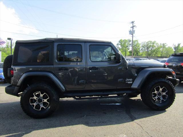 used 2018 Jeep Wrangler Unlimited car, priced at $15,995