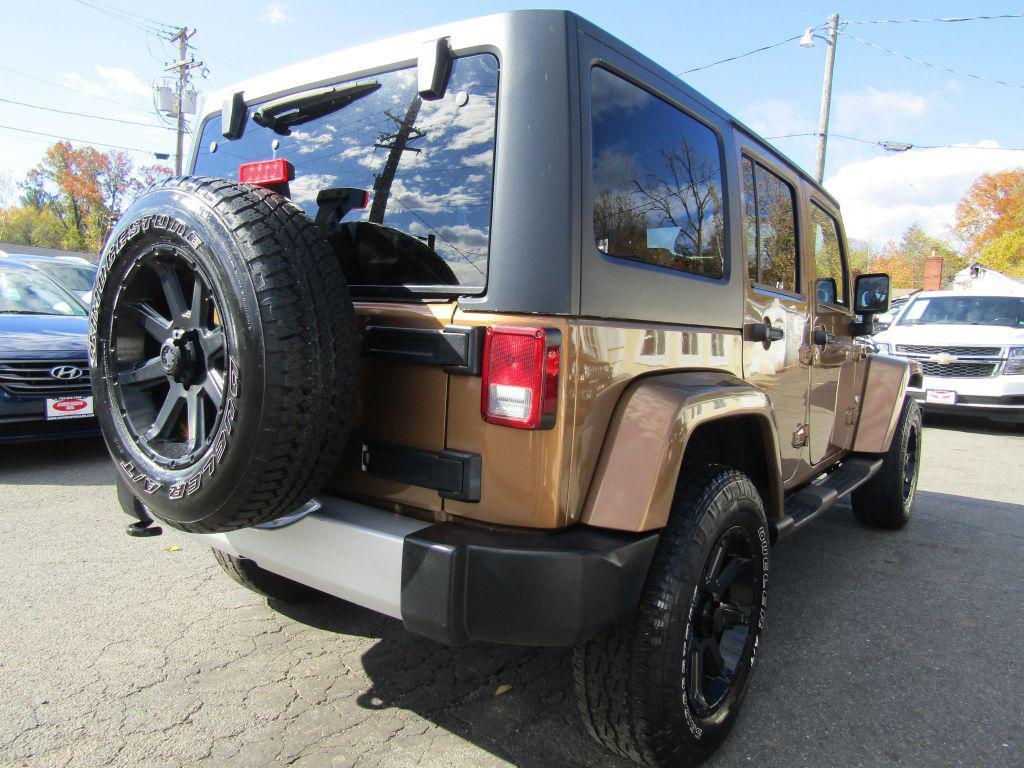 used 2011 Jeep Wrangler Unlimited car, priced at $13,995