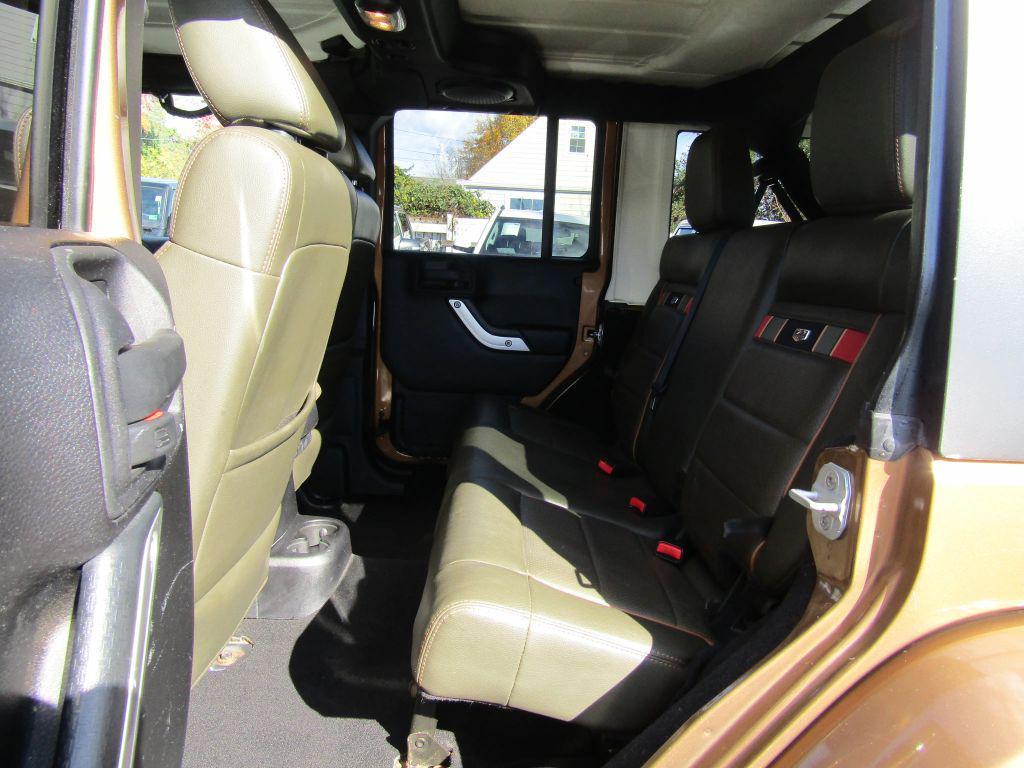 used 2011 Jeep Wrangler Unlimited car, priced at $13,995