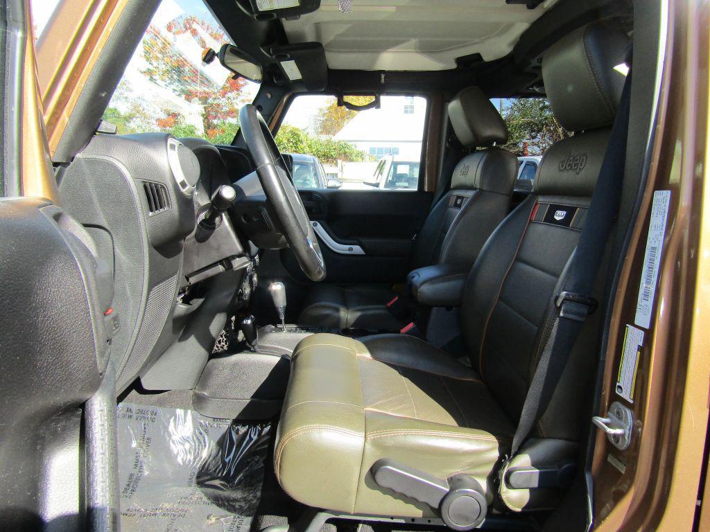 used 2011 Jeep Wrangler Unlimited car, priced at $13,995