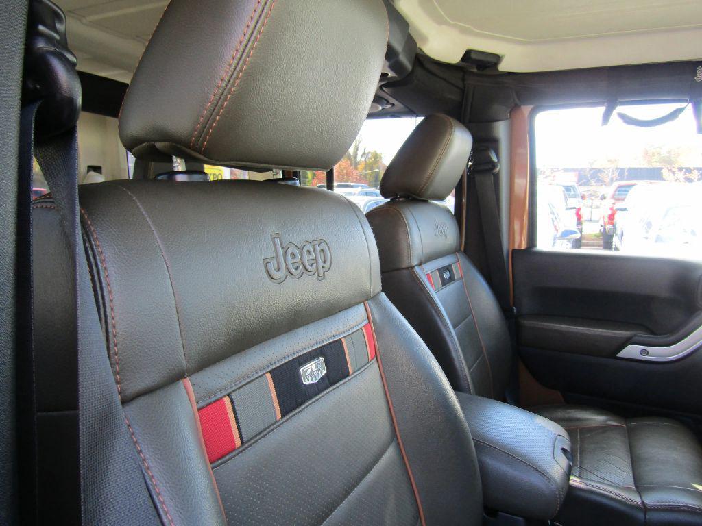 used 2011 Jeep Wrangler Unlimited car, priced at $13,995