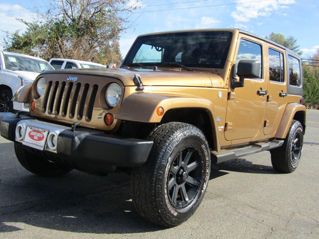 used 2011 Jeep Wrangler Unlimited car, priced at $13,995