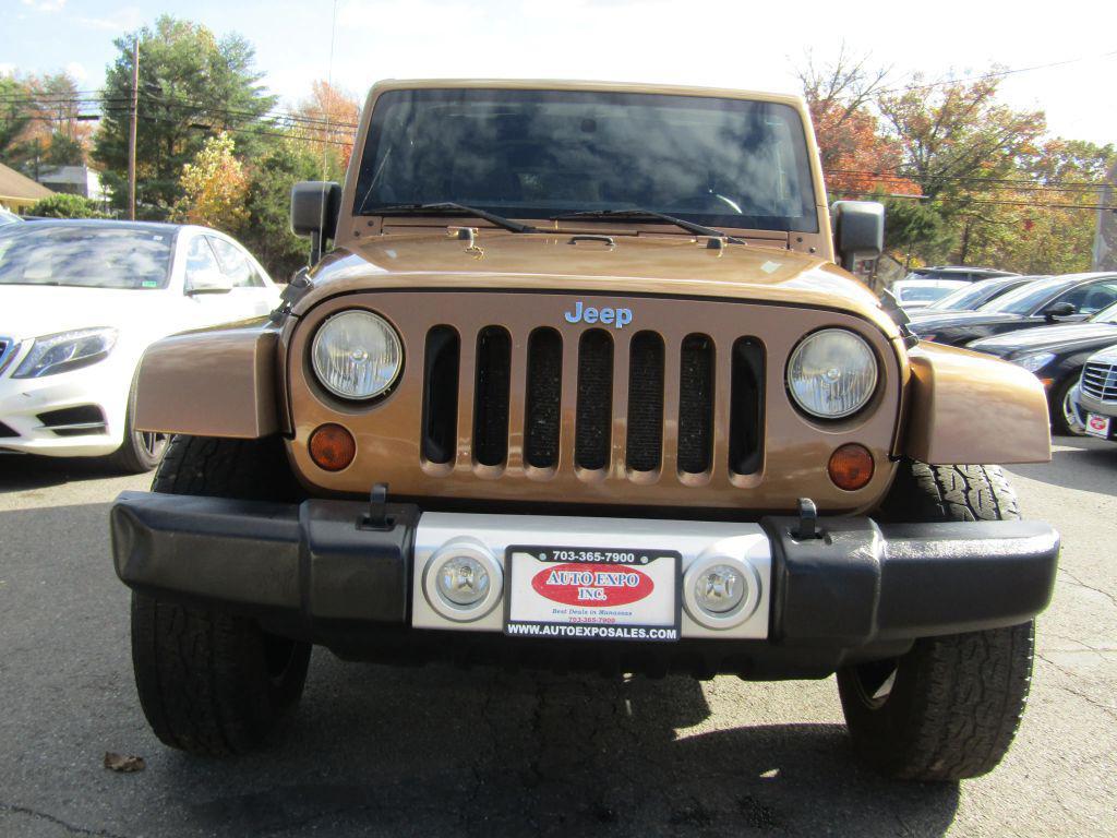 used 2011 Jeep Wrangler Unlimited car, priced at $13,995