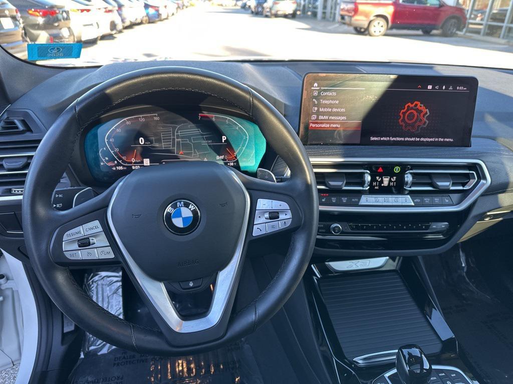 used 2024 BMW X3 car, priced at $37,886