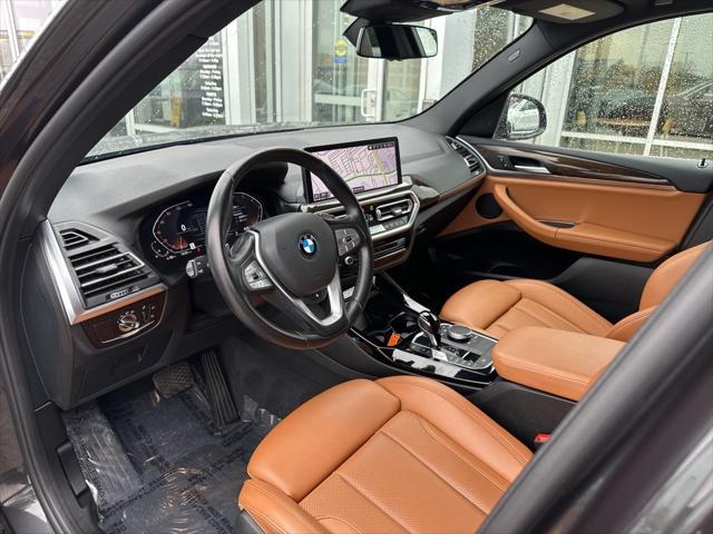 used 2022 BMW X3 car, priced at $33,847