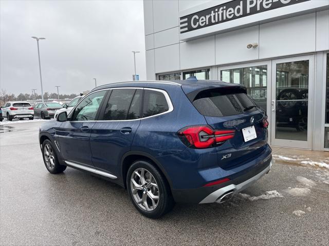 used 2022 BMW X3 car, priced at $33,991