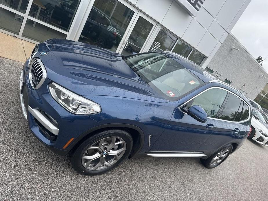 used 2021 BMW X3 car, priced at $35,425