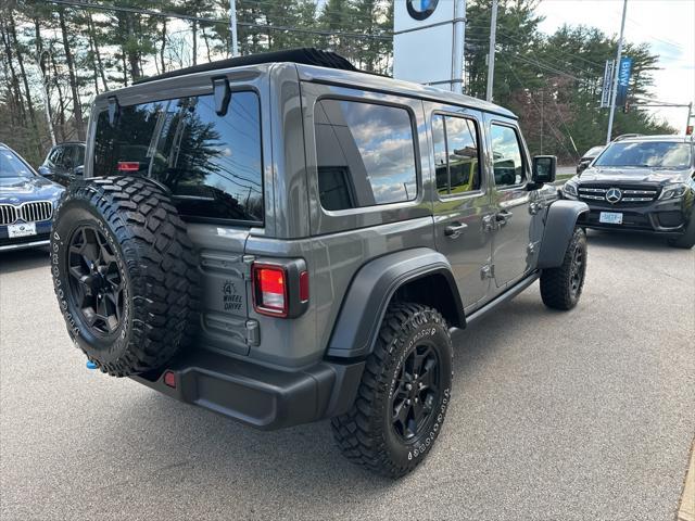 used 2023 Jeep Wrangler 4xe car, priced at $34,237