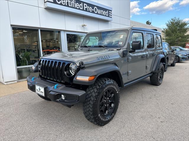 used 2023 Jeep Wrangler 4xe car, priced at $34,237