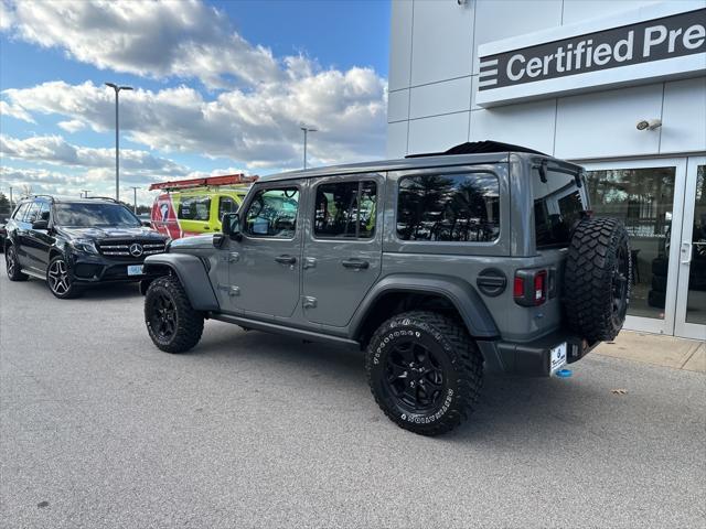 used 2023 Jeep Wrangler 4xe car, priced at $34,237