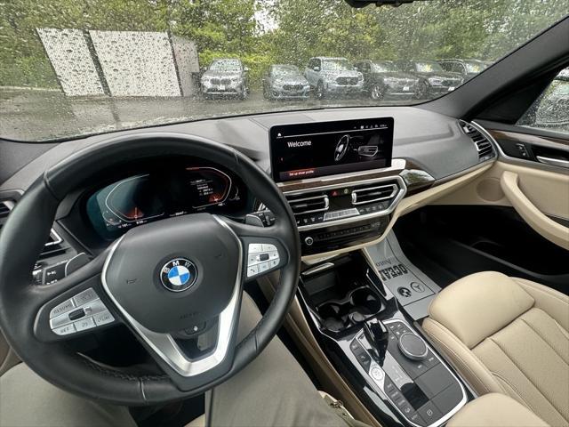 used 2022 BMW X3 car, priced at $37,958