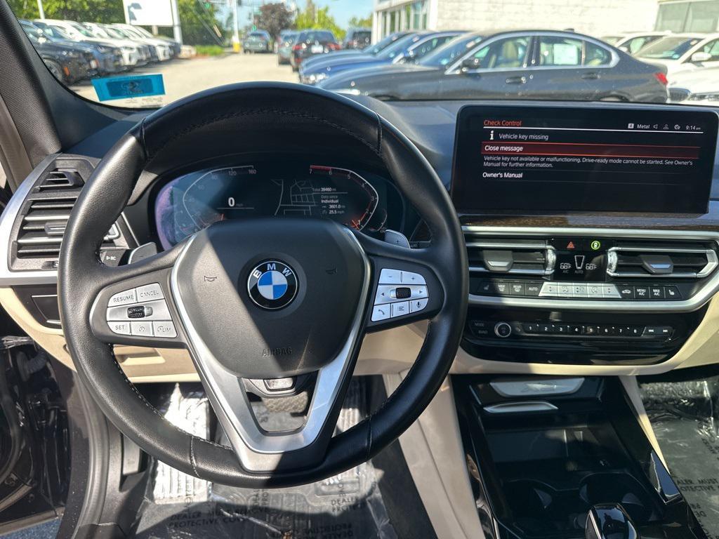 used 2022 BMW X3 car, priced at $31,998