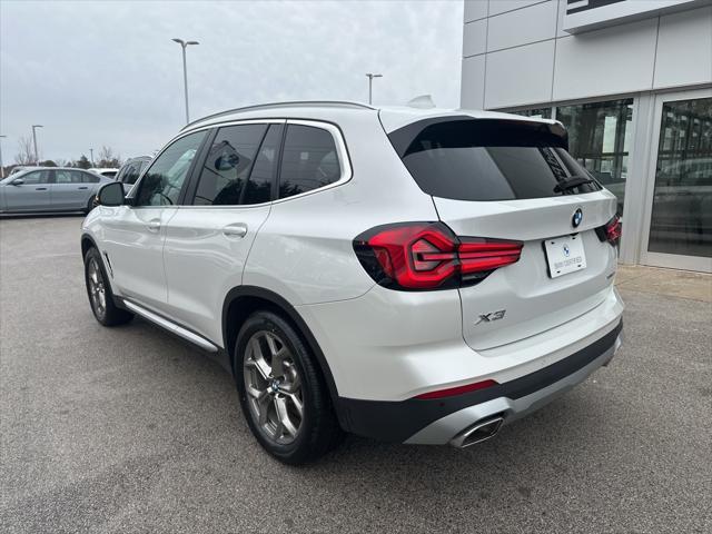 used 2022 BMW X3 car, priced at $38,940