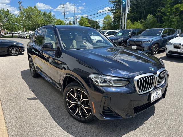 used 2022 BMW X3 car, priced at $38,951