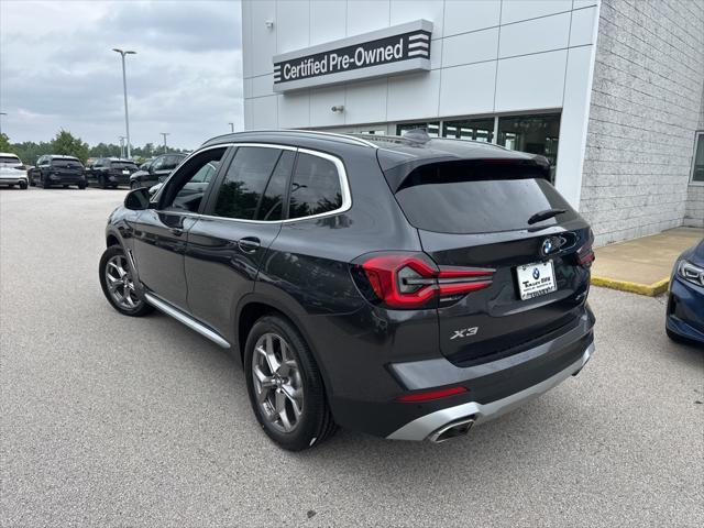 used 2022 BMW X3 car, priced at $36,997