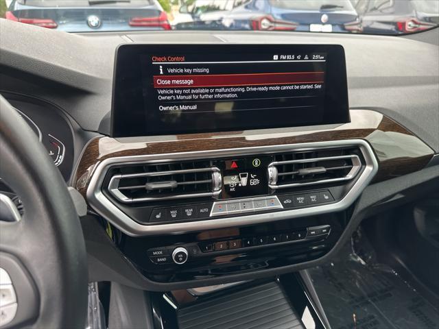 used 2022 BMW X3 car, priced at $37,913