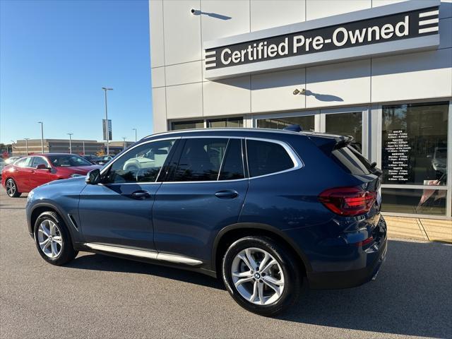 used 2021 BMW X3 car, priced at $31,947