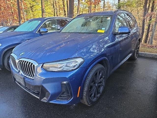 used 2022 BMW X3 car, priced at $37,410