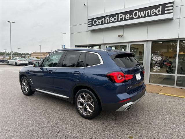 used 2022 BMW X3 car, priced at $33,981