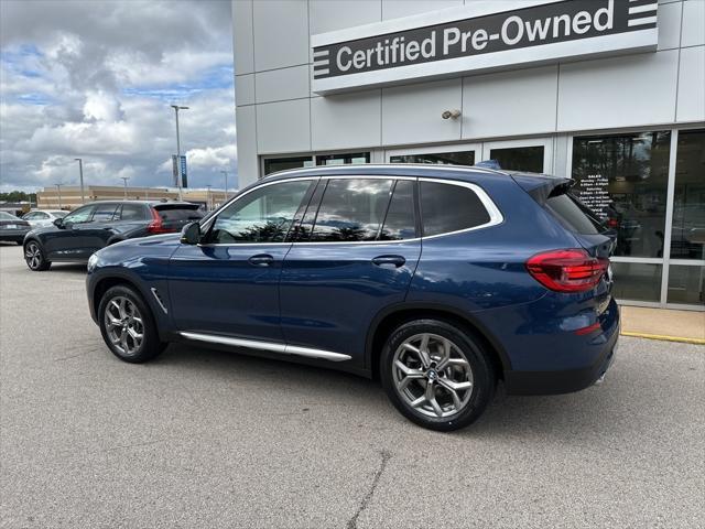 used 2021 BMW X3 car, priced at $32,200