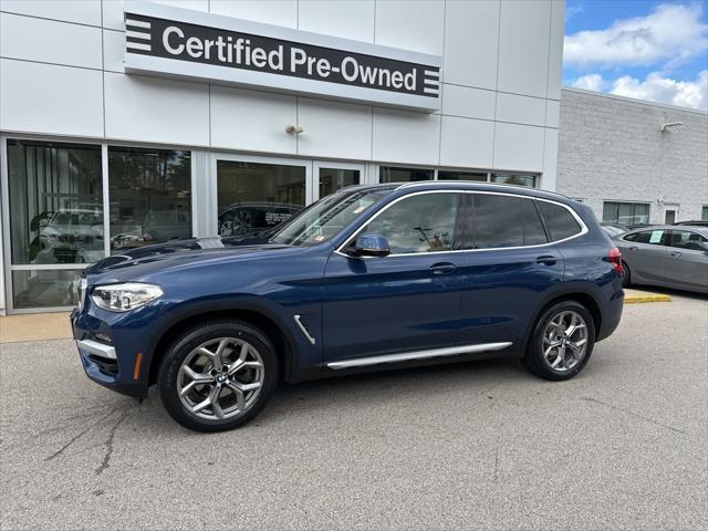 used 2021 BMW X3 car, priced at $32,200