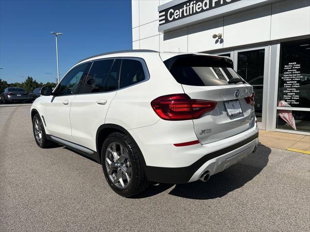 used 2021 BMW X3 car, priced at $30,677