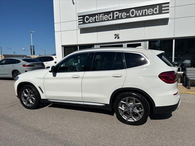 used 2021 BMW X3 car, priced at $30,677